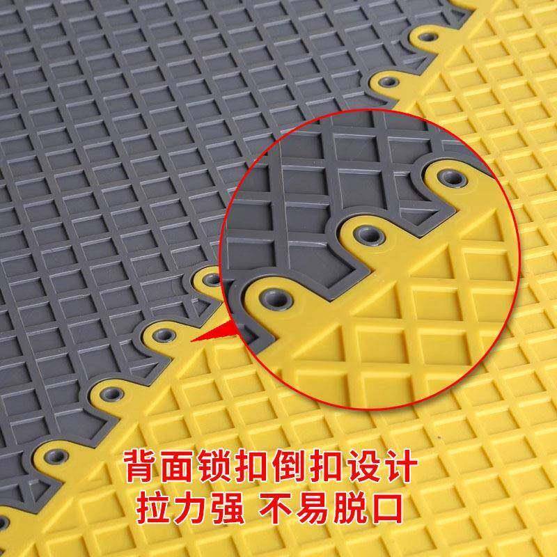 锁扣地板浮点明扣暗扣拼机接汽地板GJT修厂脑房耐磨阻电燃地板
