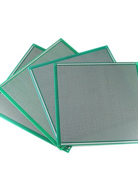 22X22CM新品 双面喷锡万能板 环氧玻纤PCB板 实验板 洞洞板