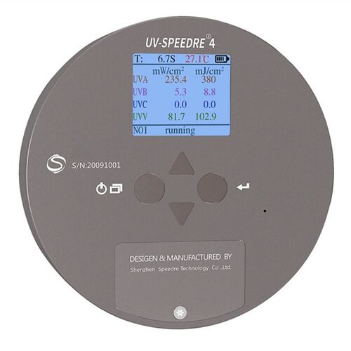 UV-SPEEDRE 4 UV能量辐射记录仪 四通道UV能量计