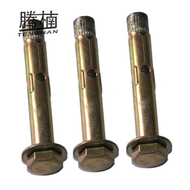 腾楠镀锌外六角内置膨胀螺丝M6M8M10M12地板膨胀螺栓六角内爆膨胀