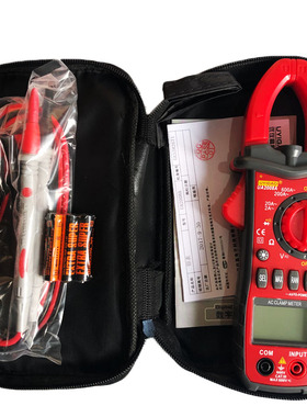 优仪高UA2008A钳形电流表600A交流钳形万用表通断电阻二极管测量