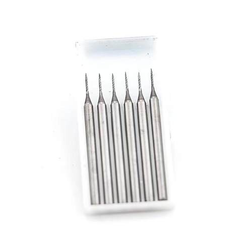 钨钢刺猬刀牙机核雕刻刀头木工电动微雕尖刀尖头划线工具三刃铣刀