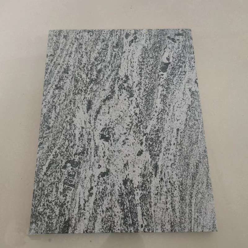 大漠鎏金浪淘沙石材 火烧面水洗面 灰色花岗岩 地铺石 外墙干挂板