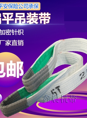 国标扁平吊装带起重吊带3T5吨10吊车行车工业4/6/1.5/2.5/3.5米m