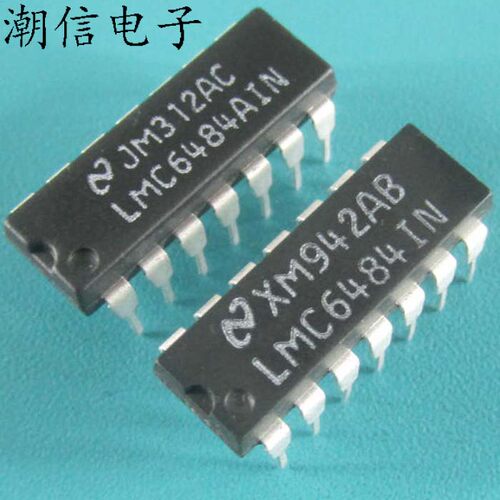 LMC6484IN LMC6484AIN【DIP-14】全新原装 实价 可以直接拍买