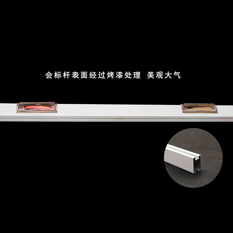电动会标条幅升降机自动智能遥控横幅杆窗帘吊旗悬挂喷绘布广告牌