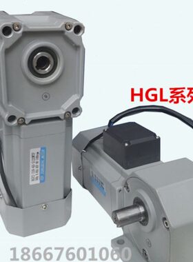 HG系列卧式直角轴齿轮减速电机40W60W中空90度25W120W380V220V