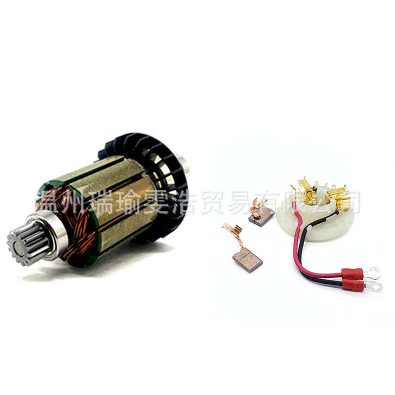 619496-0 转子 刷架 碳刷 DDF458Z DF458D DHP458 BHP458 DDF458