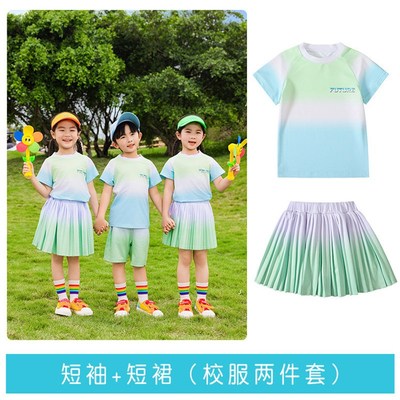 六一儿童团体e舞表演服装幼儿园毕业照舞蹈服小学生啦啦队演出服