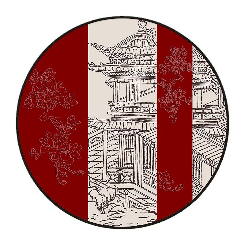 新中式轻奢浮雕花卉肌理建筑玄关装饰画书M房茶室走廊卧室立体挂图片