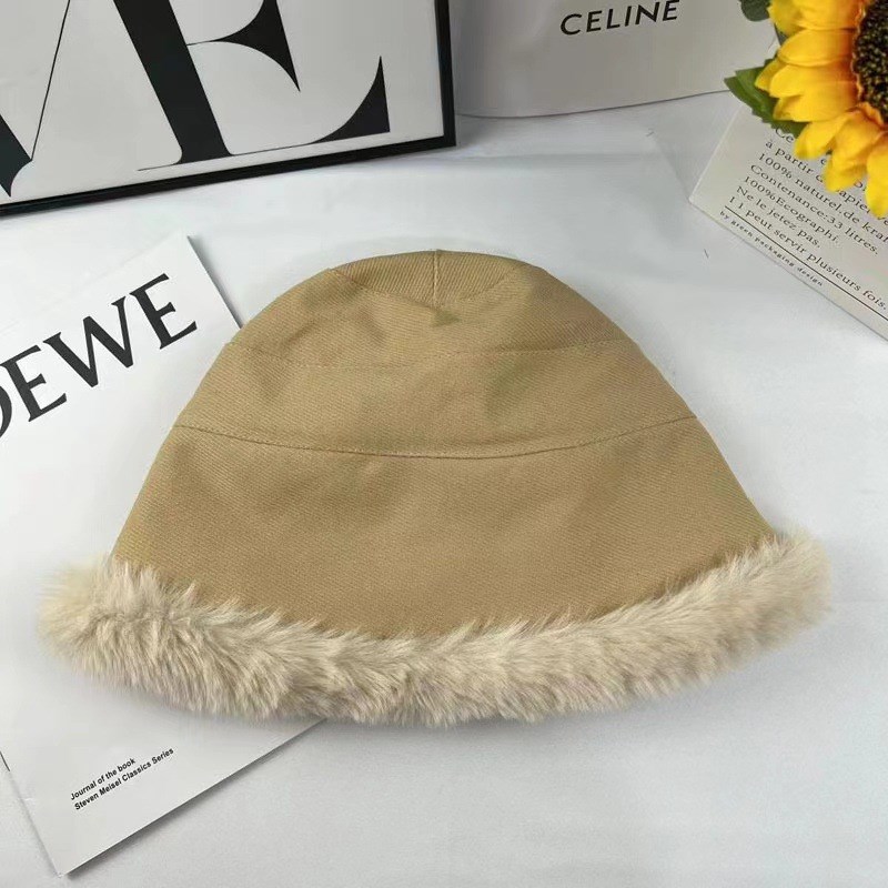 新款显脸小蒙古帽子女冬季保暖加绒E时尚盆帽加厚时尚毛绒渔夫帽