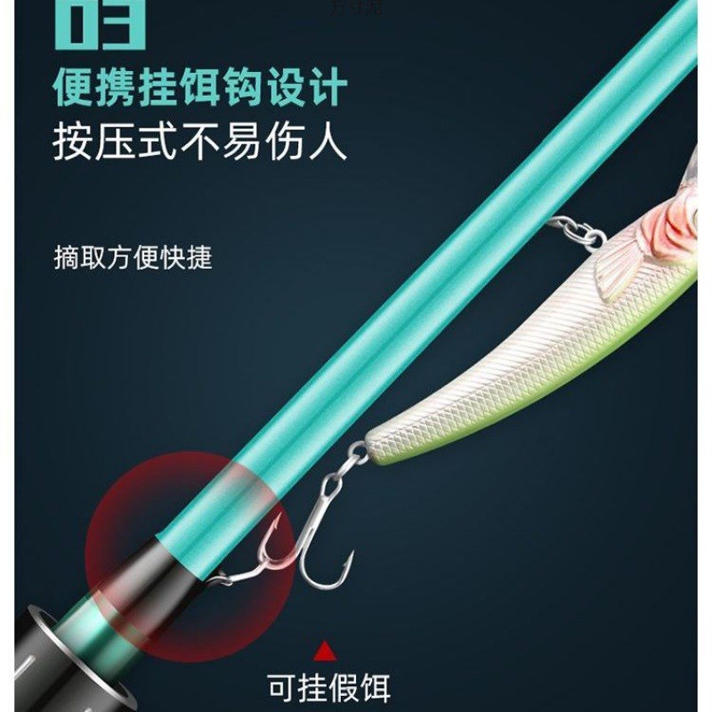 新款路亚竿c套装新手碳素抛竿鱼竿水滴轮纺车轮单竿套装新手入门