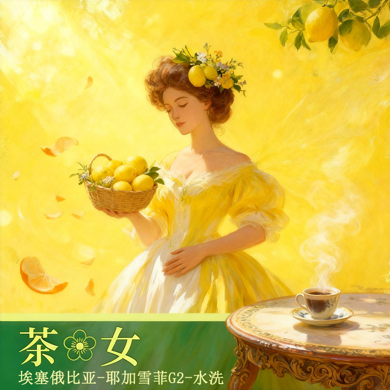 世咖茶花女耶加雪菲G2水洗咖啡豆埃塞俄比亚精品美式原装进口粮豆