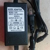 12V2A电源适配器 红外对射光栅红外探头就近取电电源 摄像机电源