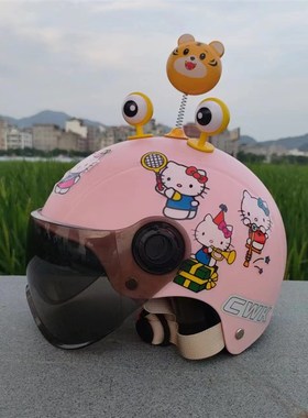 新国标3C认证1-8岁儿r童头盔四季男女通用电动车可爱头盔一件代发