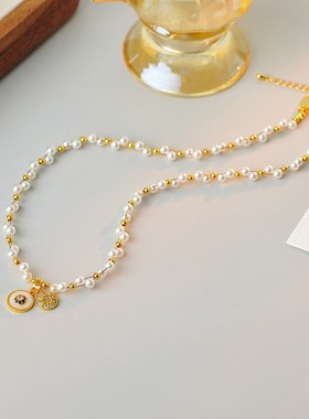 时尚潮流设计感抽拉式八芒星手链项链女高级感小众V简约时尚网红