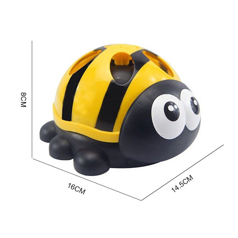 室外喷水甲壳虫可旋转洒水儿童浴室戏水玩具宝宝洗U澡玩具外贸跨