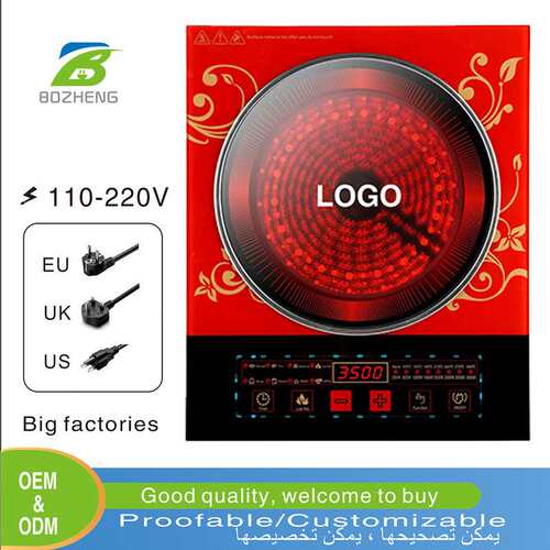 跨境出口电陶炉家用爆炒多功能大功率晶板电磁炉Induction Cooker