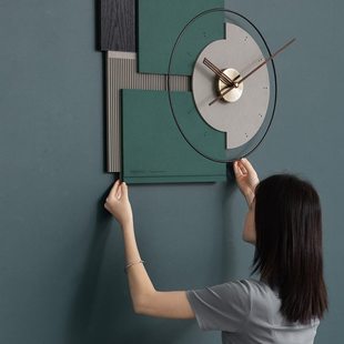EMITDOOG钟表挂钟客厅大尺寸2023新款创意简约现代大气网红高级感