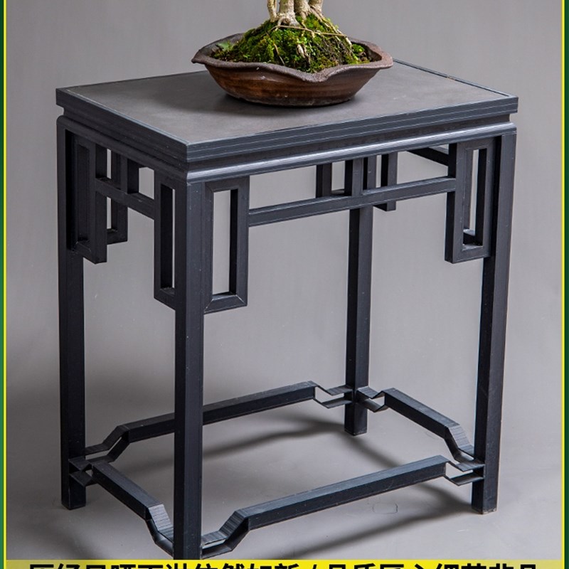 室内花台吊兰花客厅架绿萝置花落地式物架L架中式彷古小花盆几架