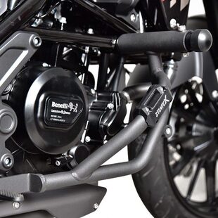 STUNTCX适配贝纳利幼狮250护杠小幼狮改装弹簧缓冲杠防摔杠竞技杠