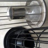 布袋除尘器配套骨架龙骨笼骨袋笼子支撑网有机硅喷塑不锈钢文氏管