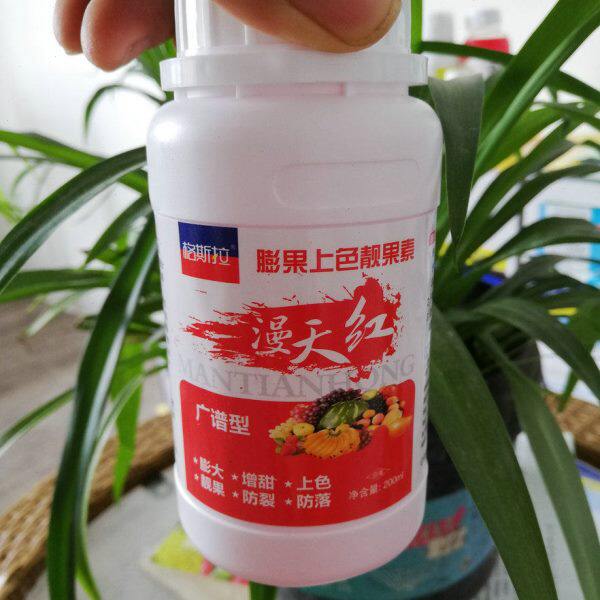 格斯拉 广谱型 膨果上色靓果素 漫天红 冬枣三华李葡萄桃子防裂果