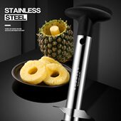 德国菠萝刀304不锈钢削皮器削皮机去眼器挖切凤梨取肉芯神器工具
