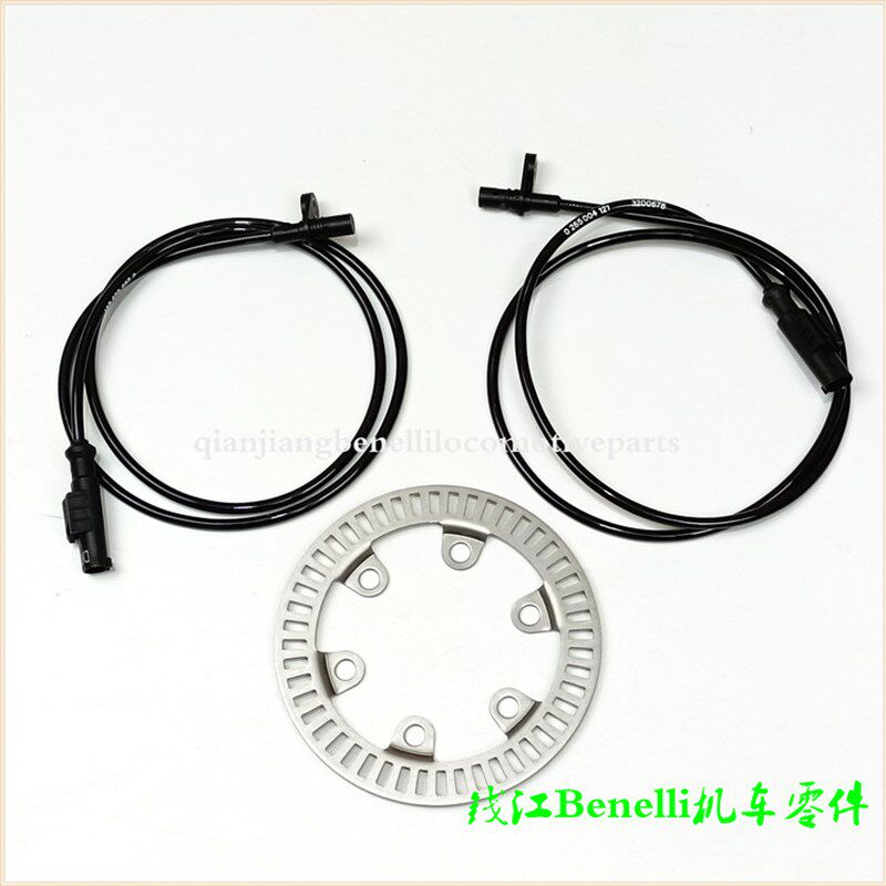 适用大魔鬼752S/BJ750GS 前后轮速感测器安装座支架 ABS前轮齿圈