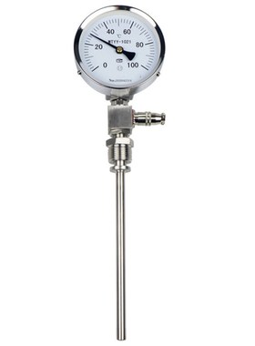 WTYY-1021一体化远传双金属温度计0-100 PT100铂电阻4-20mA输出