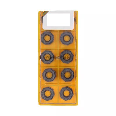 双面十二角快进给铣刀片 ONMU050505 HT TE1008 TE1028 重切削