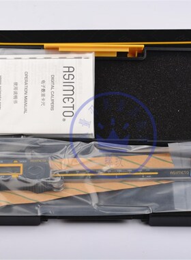 德国安度asimeto高精度不锈钢数显卡尺0-150 0-200 0-300包过计量