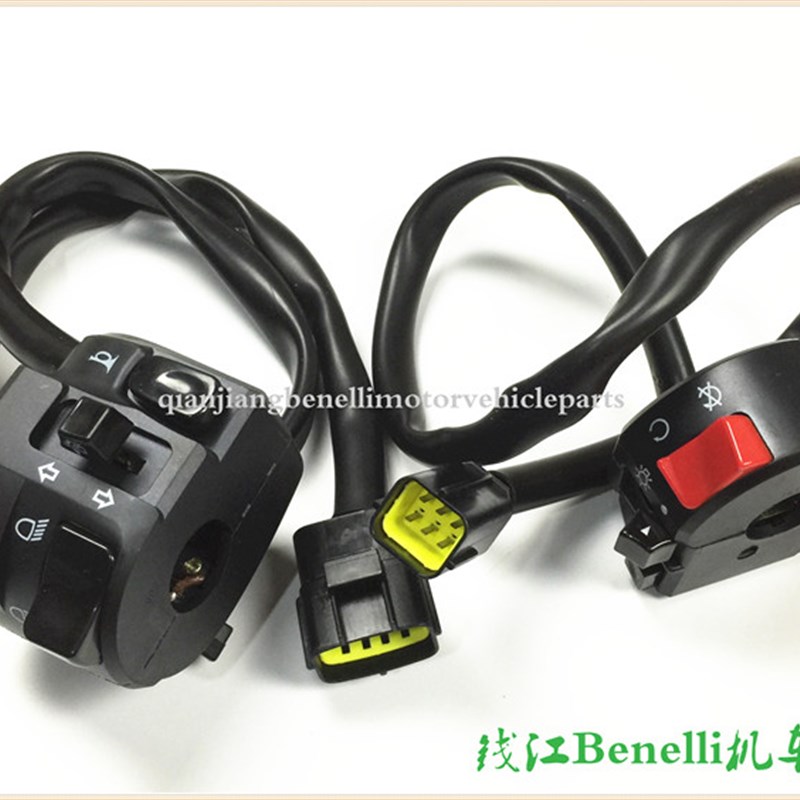 适用倍力尼黄巡BJ600GS-A/-5A左右组合开关 喇叭 客厅灯 启动开关