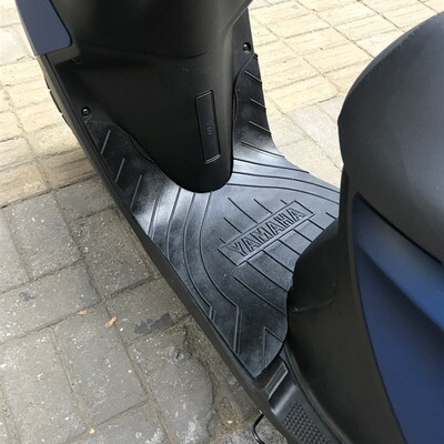 巧格i脚垫ZY125T-16 福颖福禧赛鹰巡鹰专用 脚垫皮橡胶防水踏脚垫