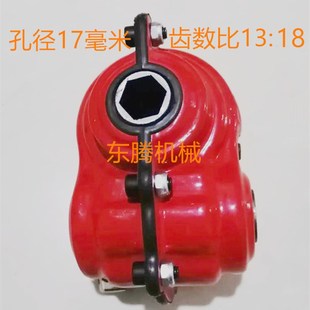 厂家直销 1比1 T2小型转向45斜齿转向器直角90度齿轮箱 1比2