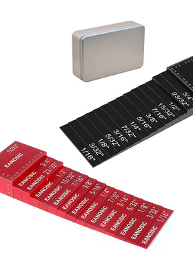 木工15件套台锯 设置块高度规套件 测量模块Setup Blocks guage