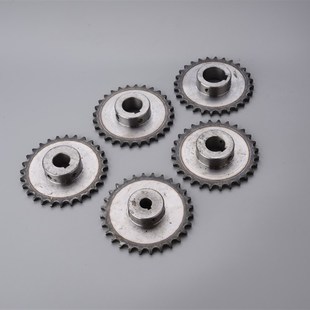 兴洪流水线配件非标45号钢齿轮链轮不锈钢齿轮工业用齿轮链条配件