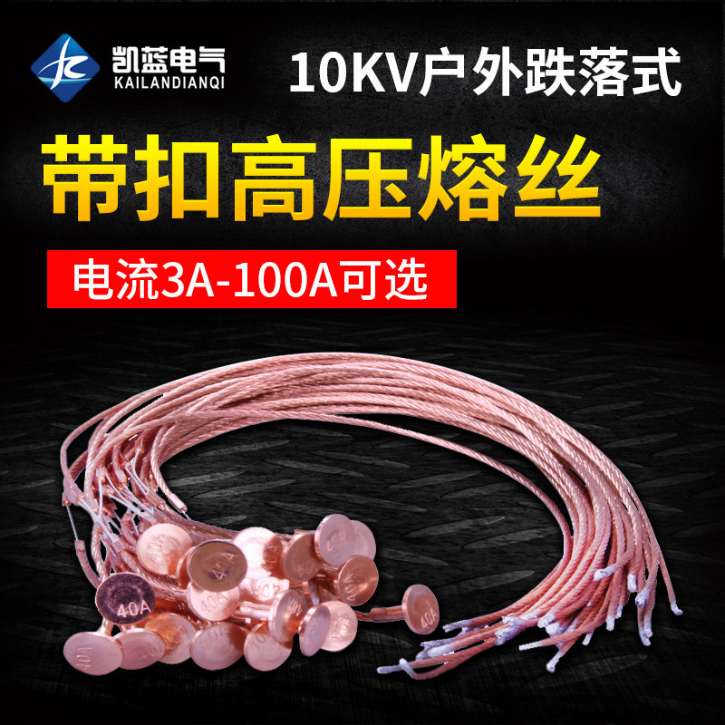 10KV带扣高压熔丝15 25 30A保险丝40 60 75 80 100A RW户外跌落式