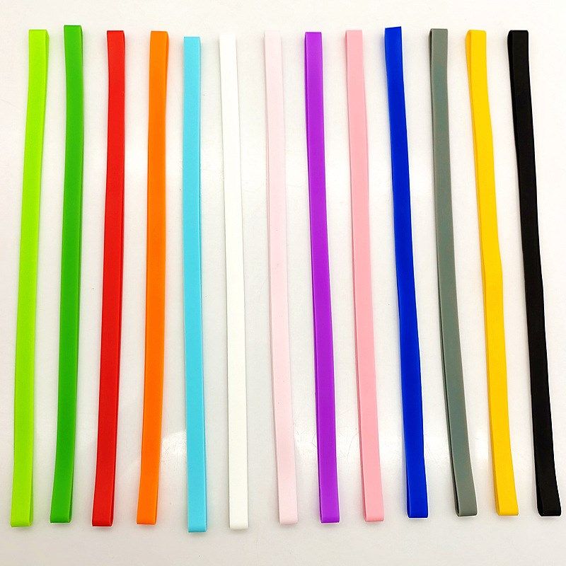 30CM新款沙滩椅毛巾扎带硅胶高弹力扎带垃圾桶袋皮筋笔记本绑带