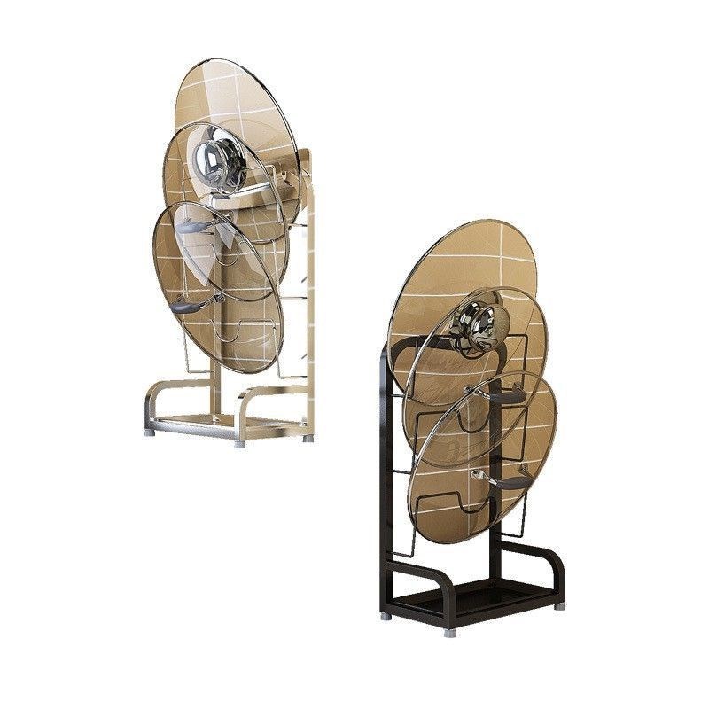 【折扣店】不锈钢锅盖架壁挂免打孔厨房台面坐式砧V板菜板收纳架