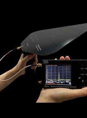 KM6 600MHZ-6000MHZ高增益宽频手持对数周期定向天线 EMC频谱可用