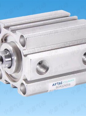 亚德客SSA32/STA16X5X10X15X20X25X30X35X40X45X50单作用超薄气缸