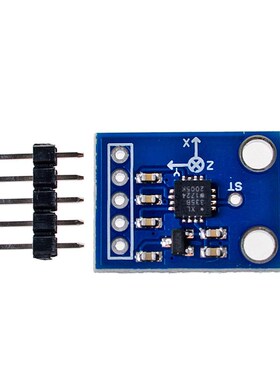 单片机ADXL335倾斜检测角度传感器模块三轴静态重力加速度计