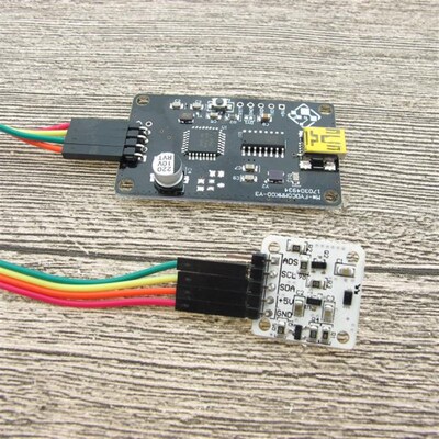 USB 串口显示 LX值 传感器 BH1750 光线强度检测 模块 PC显示