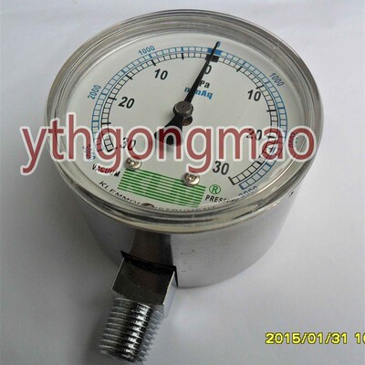 微压表,微压表,膜合表,KLM品牌 YE-63 -30KPA-0-30KPA