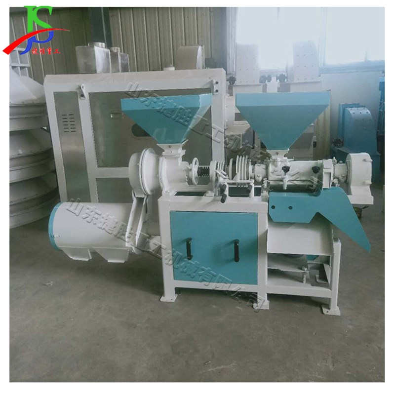 五谷粮食磨粉加工机 自动小麦高粱磨碎机 玉米脱皮制粉制糝一体机