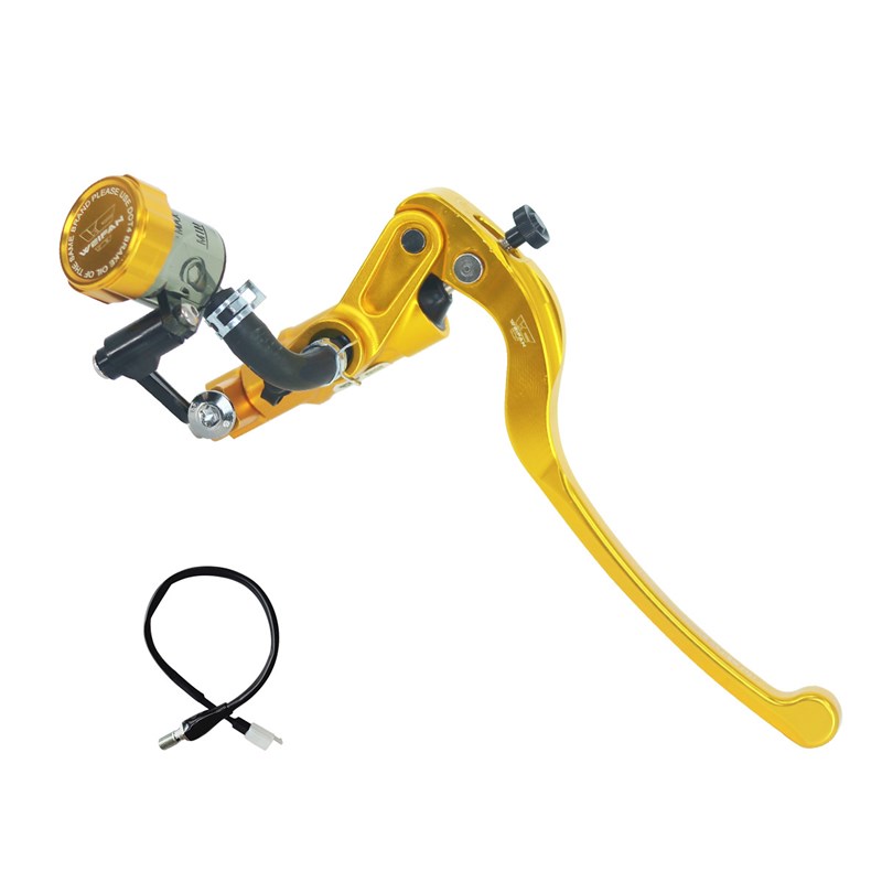 伟凡新款直推刹车上泵小牛电动车前后碟刹液压改装把手17.5总成件