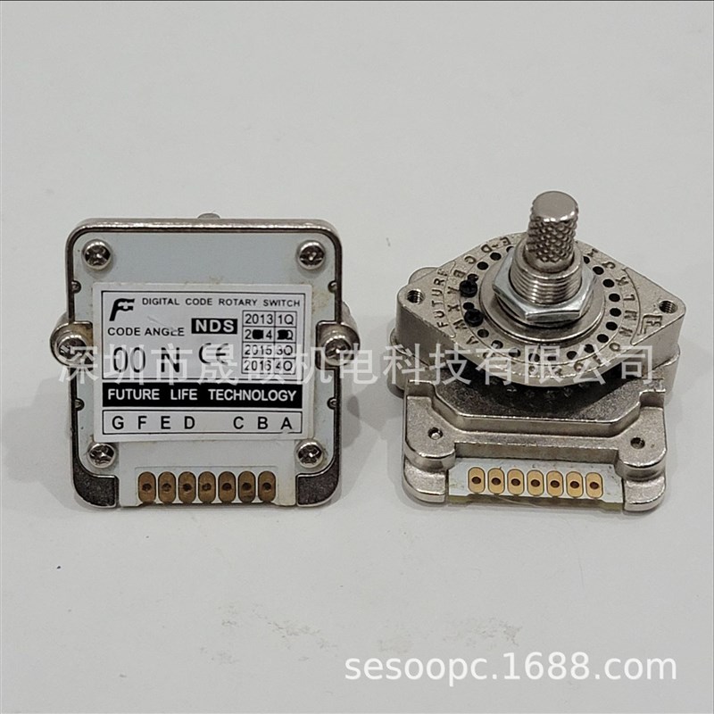 台湾远瞻NDS01J/02J/01N/02N波段开关电子手轮轴选编码器倍率开关
