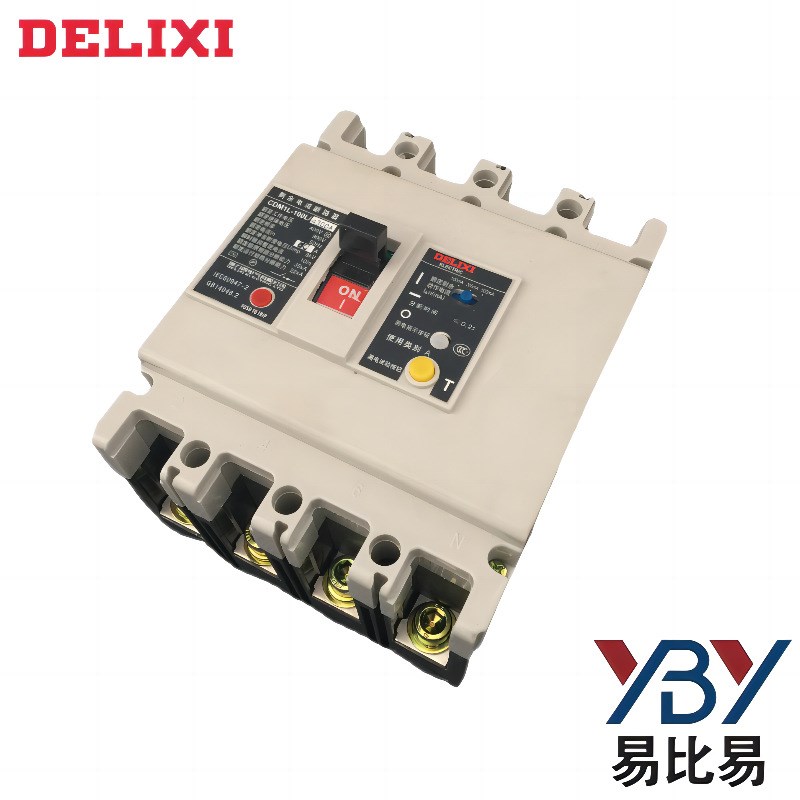 塑壳断路器CDM1L-100L/ 225L/400L/4300A 四级漏电防触电开关