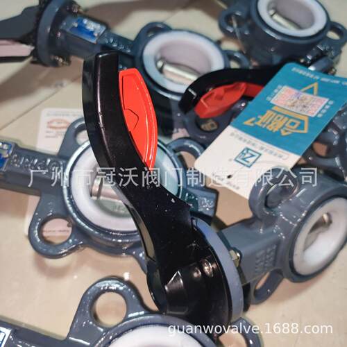 D71F46-10C D71F46-10/16Q手动衬四氟不锈钢板蝶阀微型不锈钢蝶阀